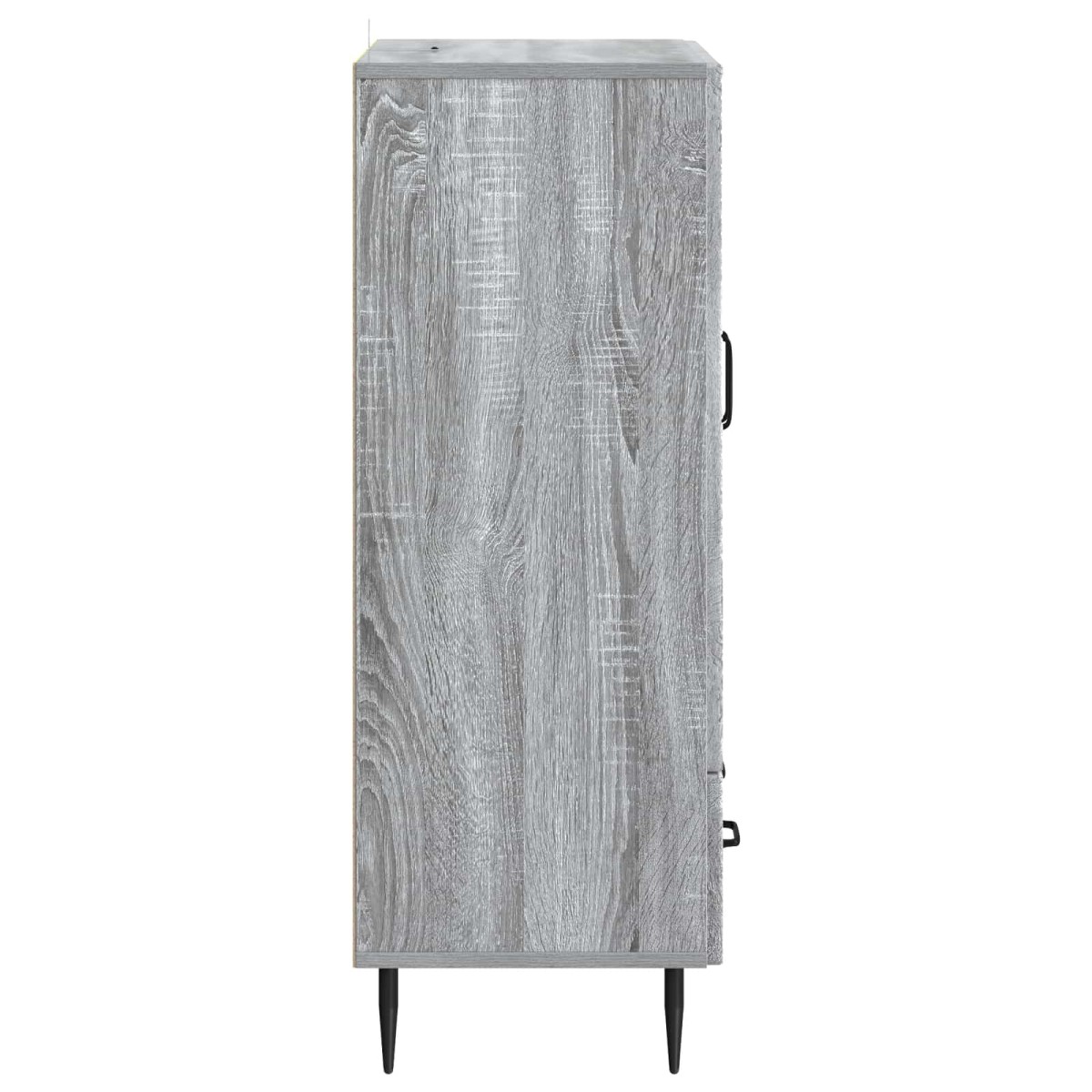 vidaXL Πλαϊνό γραφείο με συρτάρι Γκρι Sonoma 66 x 34,5 x 95 εκ.