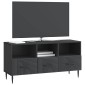 vidaXL Ντουλάπι TV Μαύρο 102 x 34,5 x 50 εκ. Επεξεργασμένο Ξύλο