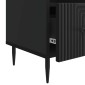 vidaXL Ντουλάπι TV Μαύρο 102 x 34,5 x 50 εκ. Επεξεργασμένο Ξύλο