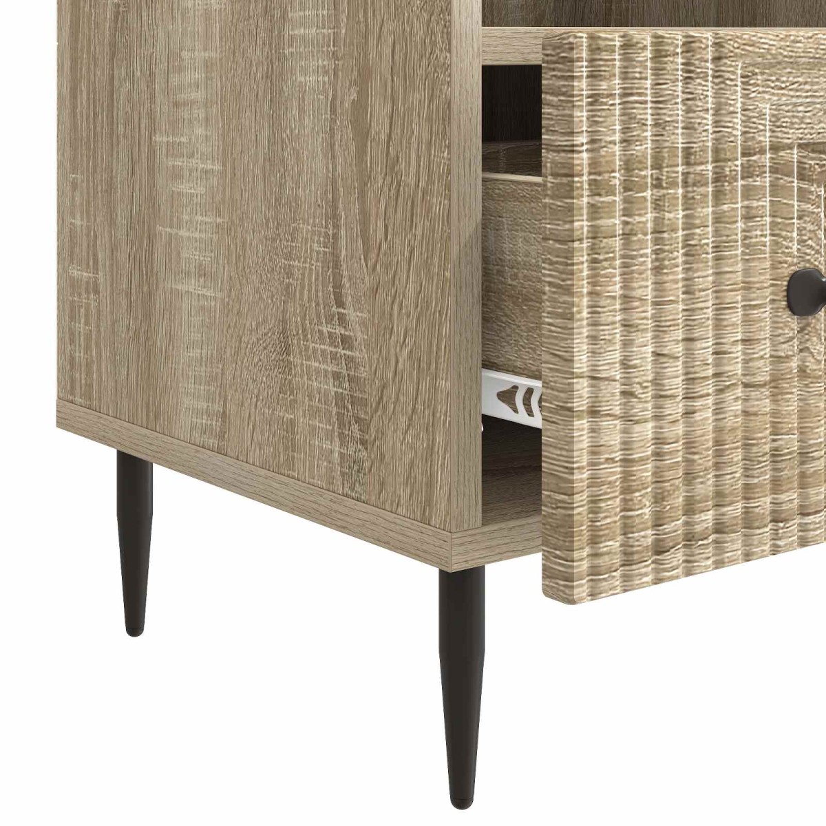 vidaXL Ντουλάπι TV Sonoma Δρυς 102 x 34,5 x 50 εκ. Επεξεργασμένο Ξύλο