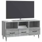 vidaXL Ντουλάπι TV Γκρι Sonoma 102 x 34,5 x 50 εκ. Επεξεργασμένο Ξύλο