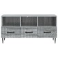 vidaXL Ντουλάπι TV Γκρι Sonoma 102 x 34,5 x 50 εκ. Επεξεργασμένο Ξύλο
