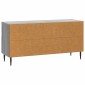 vidaXL Ντουλάπι TV Γκρι Sonoma 102 x 34,5 x 50 εκ. Επεξεργασμένο Ξύλο