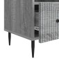vidaXL Ντουλάπι TV Γκρι Sonoma 102 x 34,5 x 50 εκ. Επεξεργασμένο Ξύλο