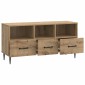 vidaXL Ντουλάπι TV 102 x 34,5 x 50 εκ. Artisan Δρυς Επεξεργασμένο Ξύλο