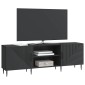 vidaXL Ντουλάπι TV Μαύρο 150 x 31 x 50 εκ. Επεξεργασμένο Ξύλο