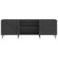 vidaXL Ντουλάπι TV Μαύρο 150 x 31 x 50 εκ. Επεξεργασμένο Ξύλο