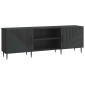 vidaXL Ντουλάπι TV Μαύρο 150 x 31 x 50 εκ. Επεξεργασμένο Ξύλο