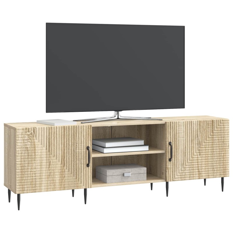 vidaXL Ντουλάπι TV Sonoma Δρυς 150 x 31 x 50 εκ. Επεξεργασμένο Ξύλο