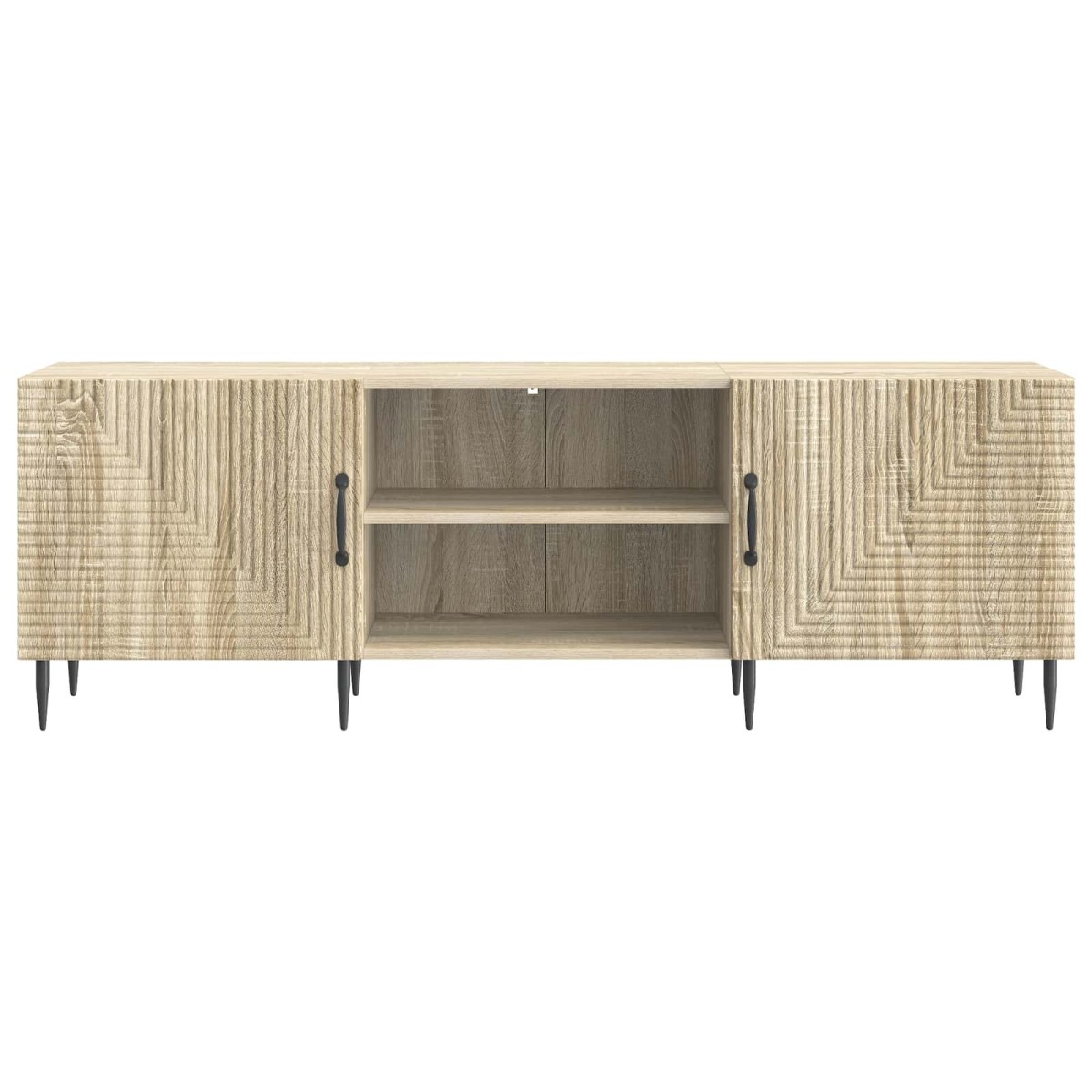 vidaXL Ντουλάπι TV Sonoma Δρυς 150 x 31 x 50 εκ. Επεξεργασμένο Ξύλο