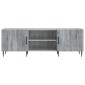 vidaXL Ντουλάπι TV Γκρι Sonoma 150 x 31 x 50 εκ. Επεξεργασμένο Ξύλο