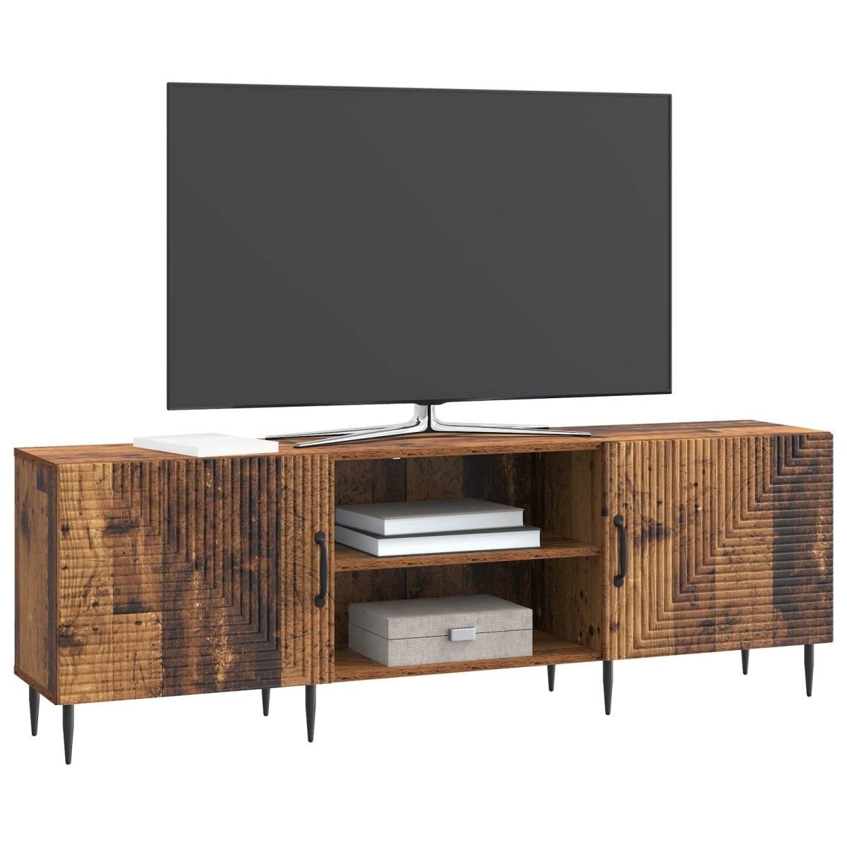 vidaXL Ντουλάπι TV Παλαιωμένο ξύλο 150 x 31 x 50 εκ.