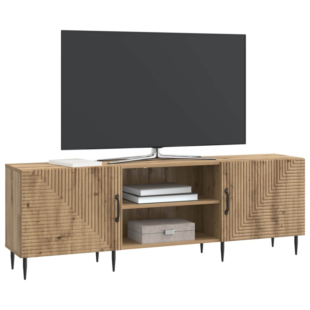 vidaXL Ντουλάπι TV 150 x 31 x 50 εκ. Artisan Δρυς Επεξεργασμένο Ξύλο