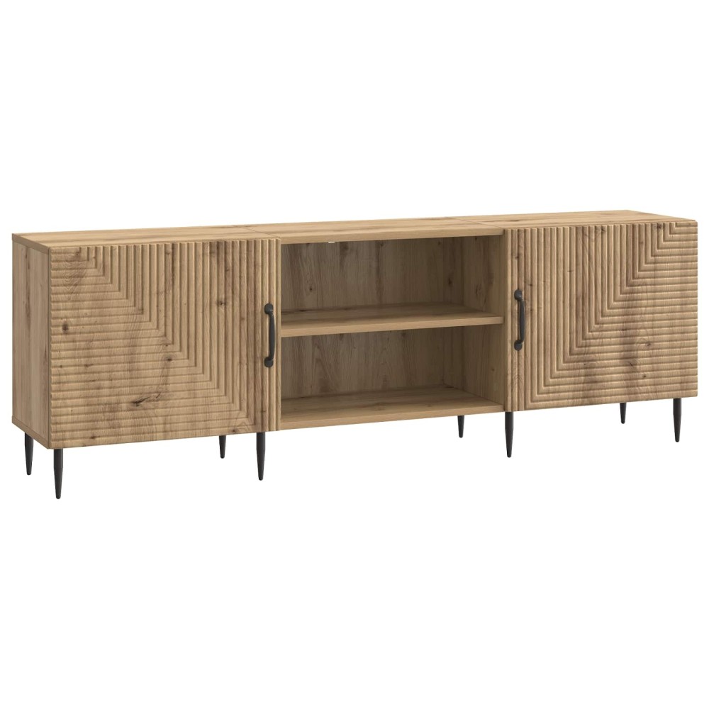 vidaXL Ντουλάπι TV 150 x 31 x 50 εκ. Artisan Δρυς Επεξεργασμένο Ξύλο