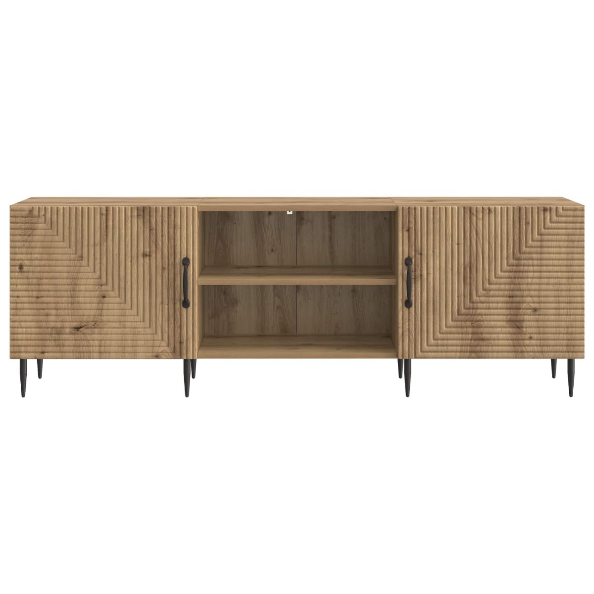 vidaXL Ντουλάπι TV 150 x 31 x 50 εκ. Artisan Δρυς Επεξεργασμένο Ξύλο