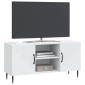 vidaXL Ντουλάπι TV Λευκό 102 x 34,5 x 50 εκ. Επεξεργασμένο Ξύλο