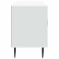 vidaXL Ντουλάπι TV Λευκό 102 x 34,5 x 50 εκ. Επεξεργασμένο Ξύλο
