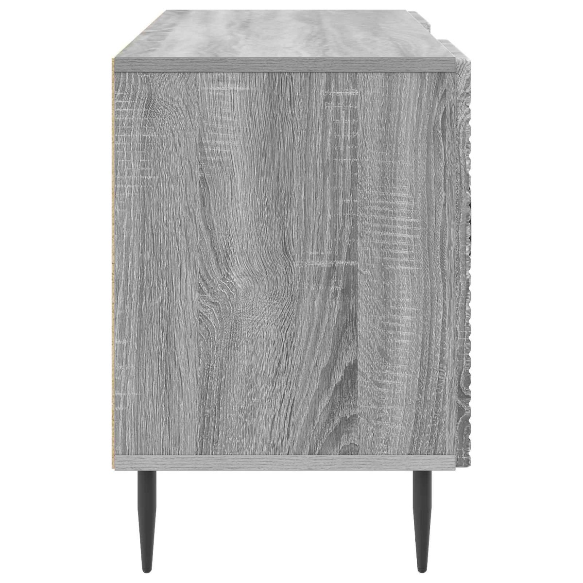 vidaXL Ντουλάπι TV Γκρι Sonoma 102 x 34,5 x 50 εκ. Επεξεργασμένο Ξύλο