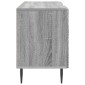 vidaXL Ντουλάπι TV Γκρι Sonoma 102 x 34,5 x 50 εκ. Επεξεργασμένο Ξύλο