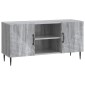 vidaXL Ντουλάπι TV Γκρι Sonoma 102 x 34,5 x 50 εκ. Επεξεργασμένο Ξύλο