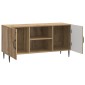 vidaXL Ντουλάπι TV 102 x 34,5 x 50 εκ. Artisan Δρυς Επεξεργασμένο Ξύλο