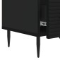 vidaXL Ντουλάπι TV Μαύρο 147 x 34,5 x 30 εκ Επεξεργασμένο Ξύλο
