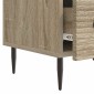 vidaXL Ντουλάπι TV Sonoma Δρυς 147 x 34,5 x 30 εκ Επεξεργασμένο Ξύλο