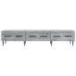 vidaXL Ντουλάπι TV Γκρι Sonoma 147 x 34,5 x 30 εκ Επεξεργασμένο Ξύλο