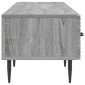 vidaXL Ντουλάπι TV Γκρι Sonoma 147 x 34,5 x 30 εκ Επεξεργασμένο Ξύλο