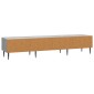 vidaXL Ντουλάπι TV Γκρι Sonoma 147 x 34,5 x 30 εκ Επεξεργασμένο Ξύλο