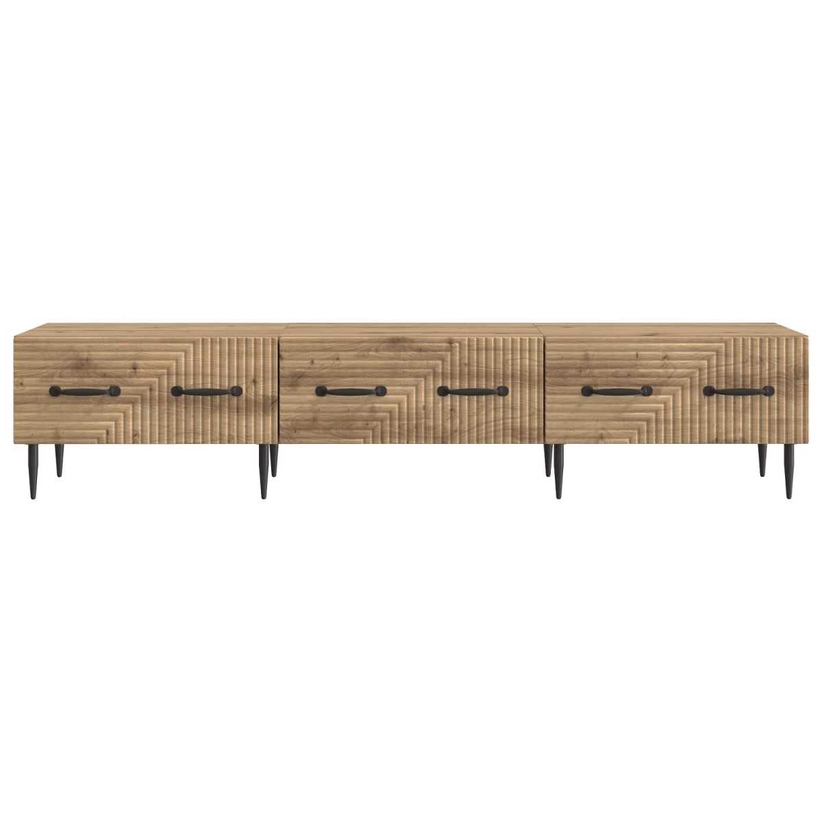 vidaXL Ντουλάπι TV 147 x 34,5 x 30 εκ Artisan Δρυς Επεξεργασμένο Ξύλο
