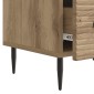 vidaXL Ντουλάπι TV 147 x 34,5 x 30 εκ Artisan Δρυς Επεξεργασμένο Ξύλο