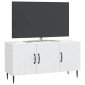 vidaXL Ντουλάπι TV Λευκό 99 x 34,5 x 50 εκ. Επεξεργασμένο Ξύλο