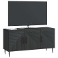 vidaXL Ντουλάπι TV Μαύρο 99 x 34,5 x 50 εκ. Επεξεργασμένο Ξύλο