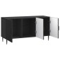 vidaXL Ντουλάπι TV Μαύρο 99 x 34,5 x 50 εκ. Επεξεργασμένο Ξύλο