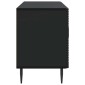 vidaXL Ντουλάπι TV Μαύρο 99 x 34,5 x 50 εκ. Επεξεργασμένο Ξύλο