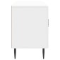 vidaXL Ντουλάπι TV Γυαλιστερό Λευκό 99 x 34,5 x 50 εκ.