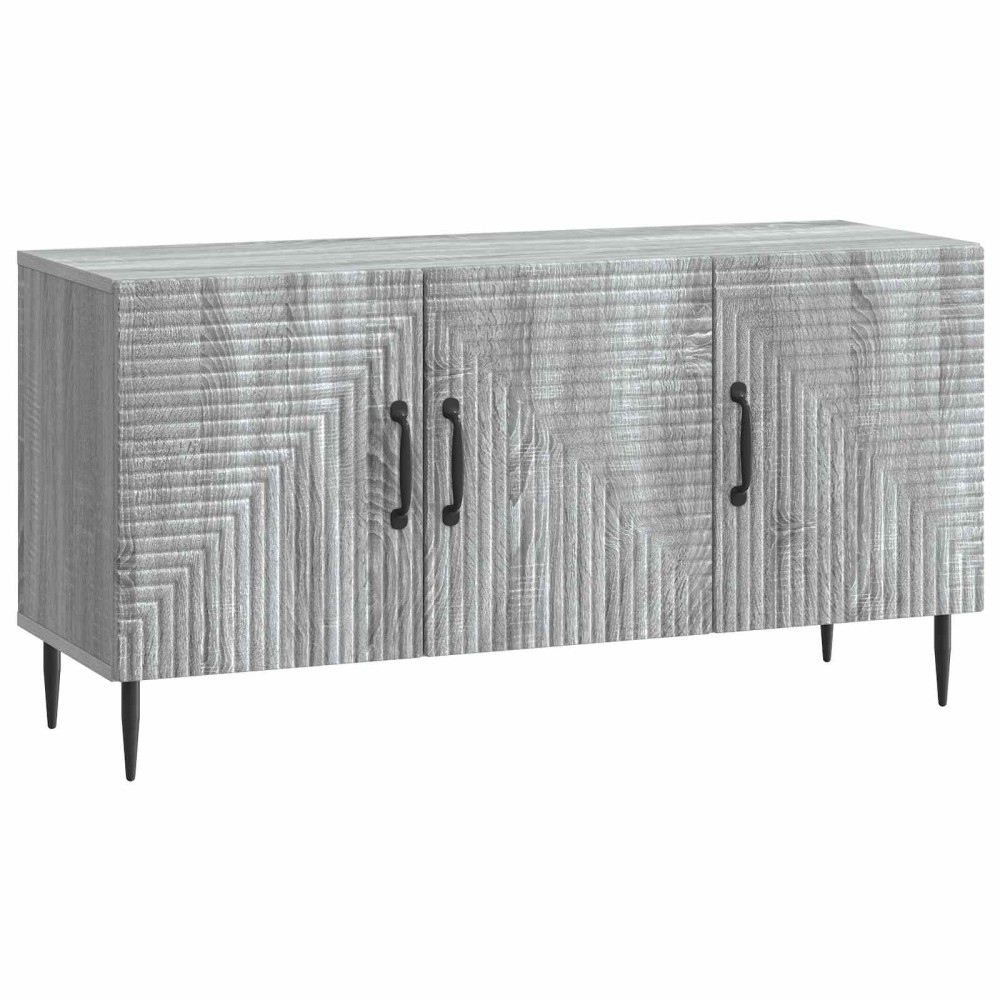 vidaXL Ντουλάπι TV Γκρι Sonoma 99 x 34,5 x 50 εκ. Επεξεργασμένο Ξύλο