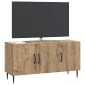 vidaXL Ντουλάπι TV 99 x 34,5 x 50 εκ. Artisan Δρυς Επεξεργασμένο Ξύλο
