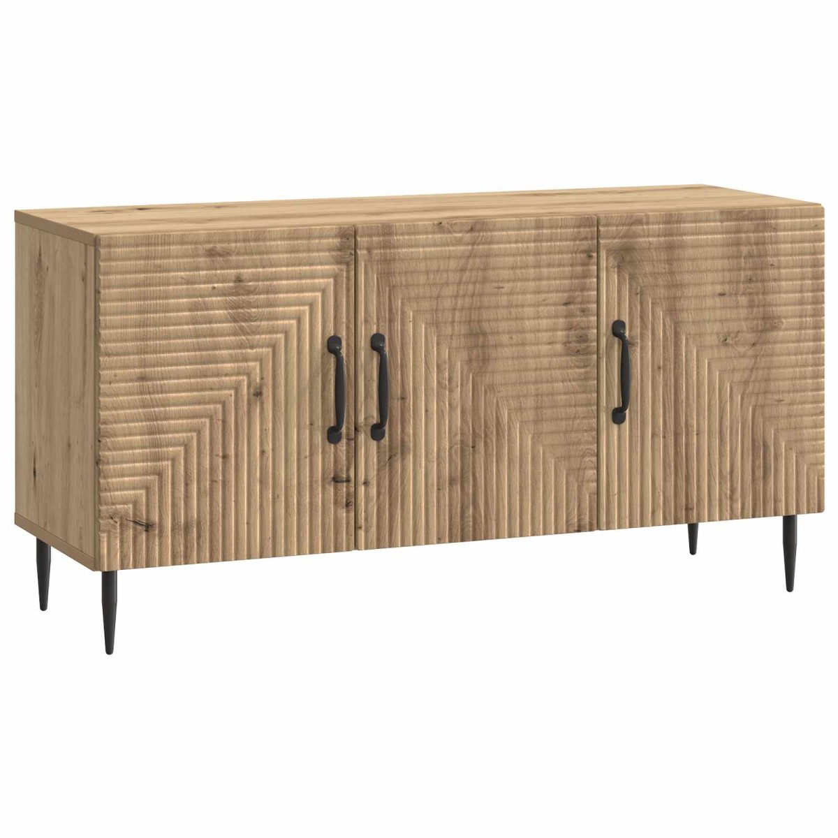 vidaXL Ντουλάπι TV 99 x 34,5 x 50 εκ. Artisan Δρυς Επεξεργασμένο Ξύλο
