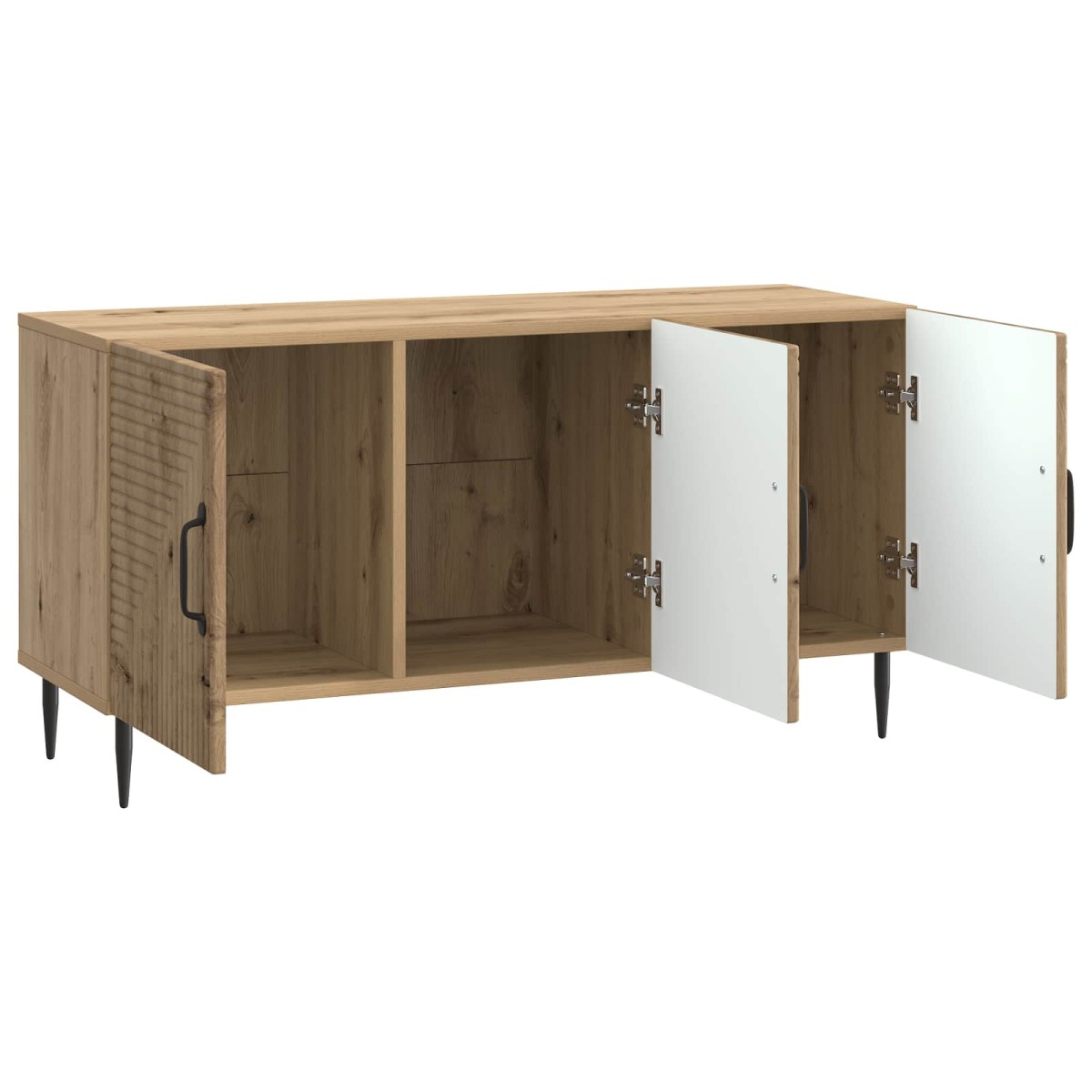 vidaXL Ντουλάπι TV 99 x 34,5 x 50 εκ. Artisan Δρυς Επεξεργασμένο Ξύλο