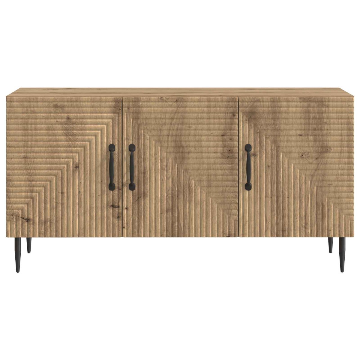 vidaXL Ντουλάπι TV 99 x 34,5 x 50 εκ. Artisan Δρυς Επεξεργασμένο Ξύλο