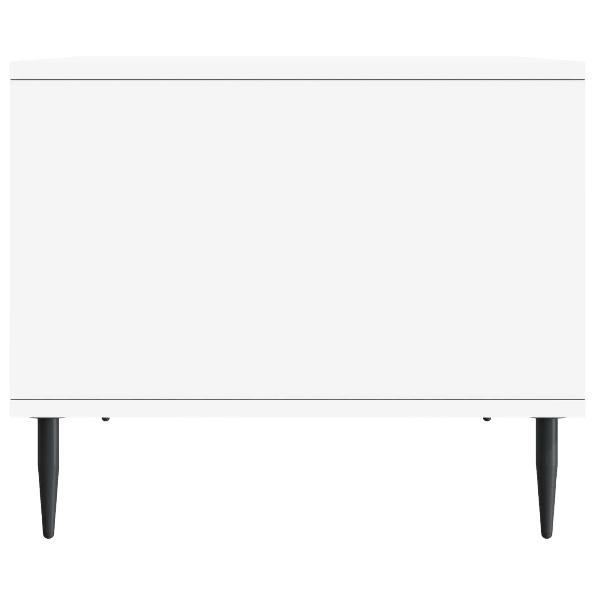vidaXL Τραπεζάκι σαλονιού Λευκό 90 x 50 x 40 cm Επεξεργασμένο Ξύλο