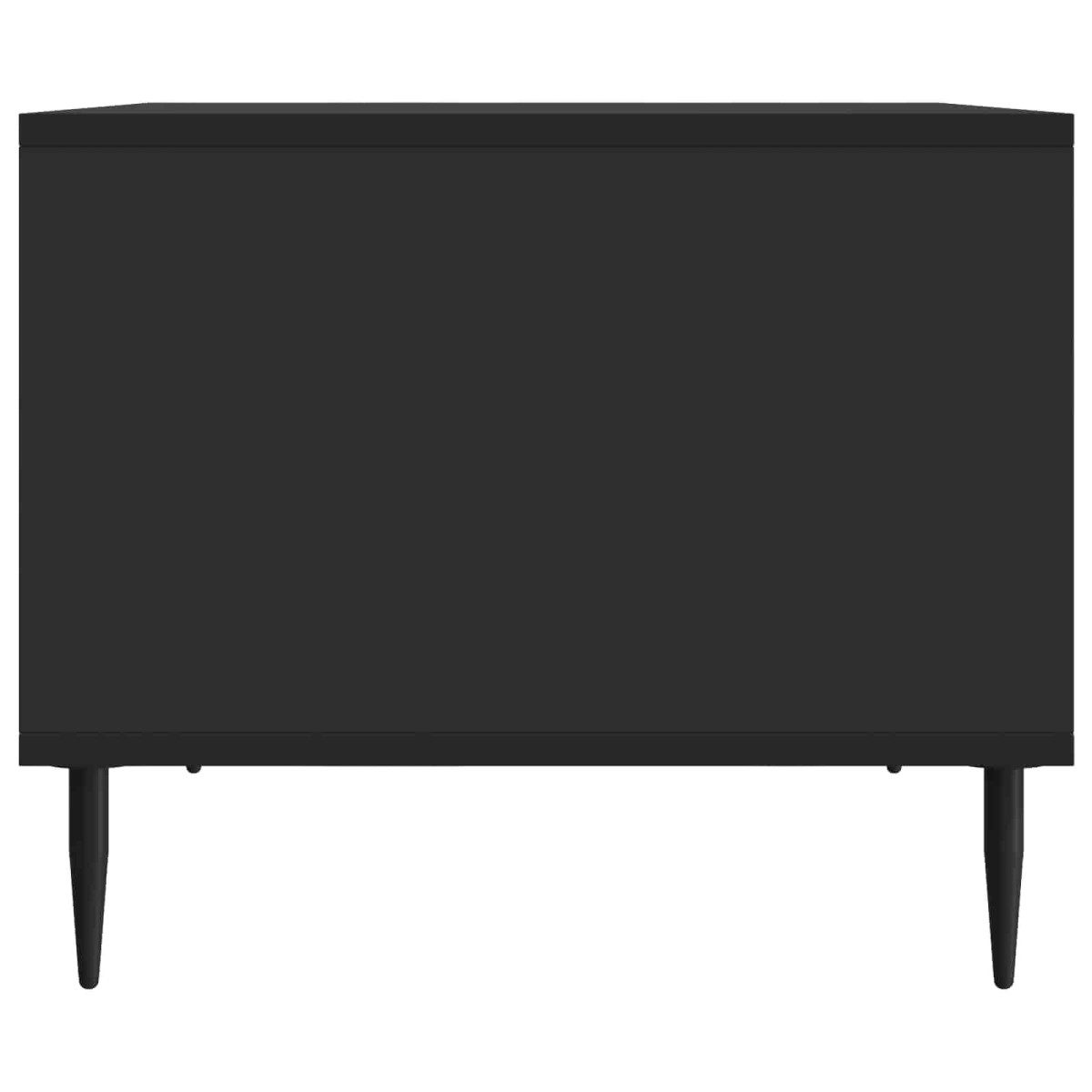vidaXL Τραπεζάκι σαλονιού Μαύρο 90 x 50 x 40 cm Επεξεργασμένο Ξύλο