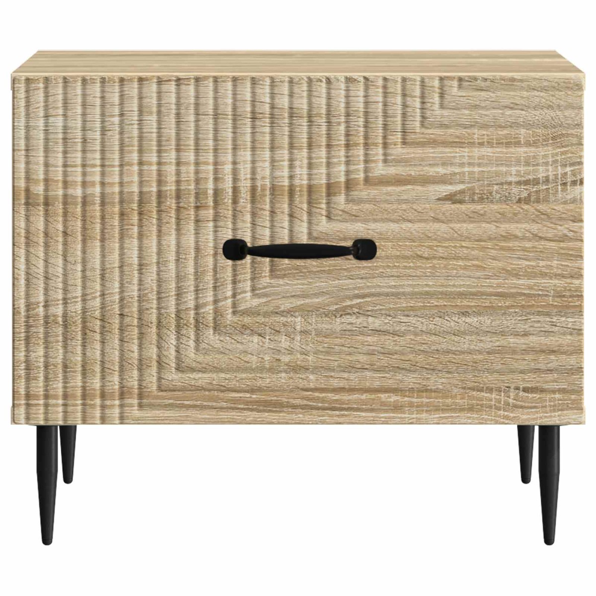 vidaXL Τραπεζάκι σαλονιού με συρτάρι Sonoma Δρυς 49 x 50 x 40 εκ