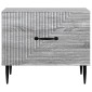 vidaXL Τραπεζάκι σαλονιού με συρτάρι Γκρι Sonoma 49 x 50 x 40 εκ