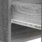 vidaXL Τραπεζάκι σαλονιού με συρτάρι Γκρι Sonoma 49 x 50 x 40 εκ