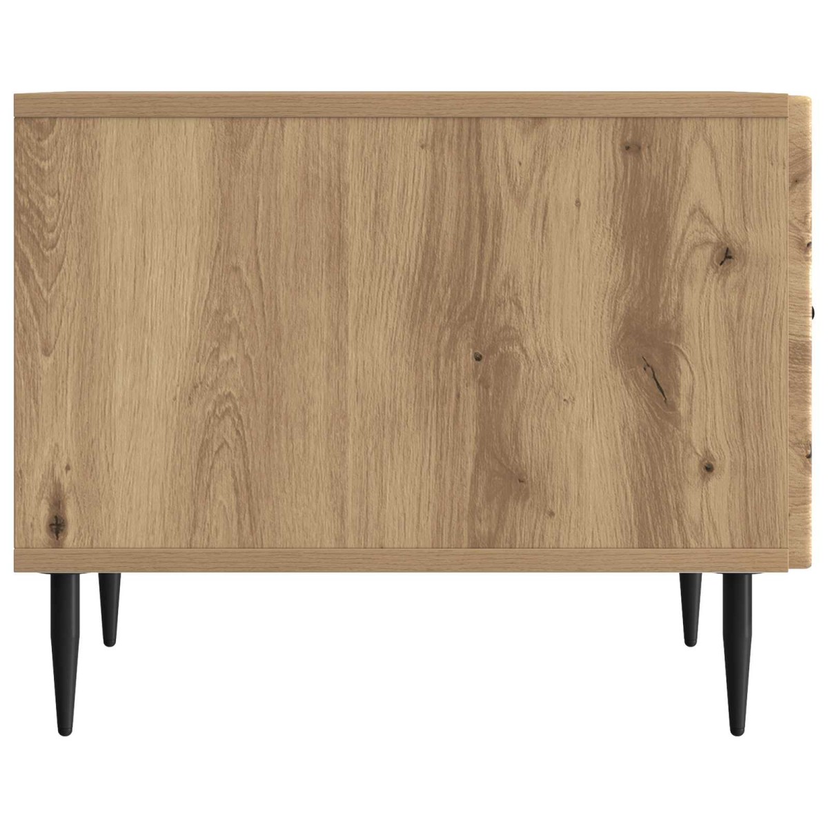 vidaXL Τραπεζάκι σαλονιού Artisan Δρυς 49 x 50 x 40 εκ