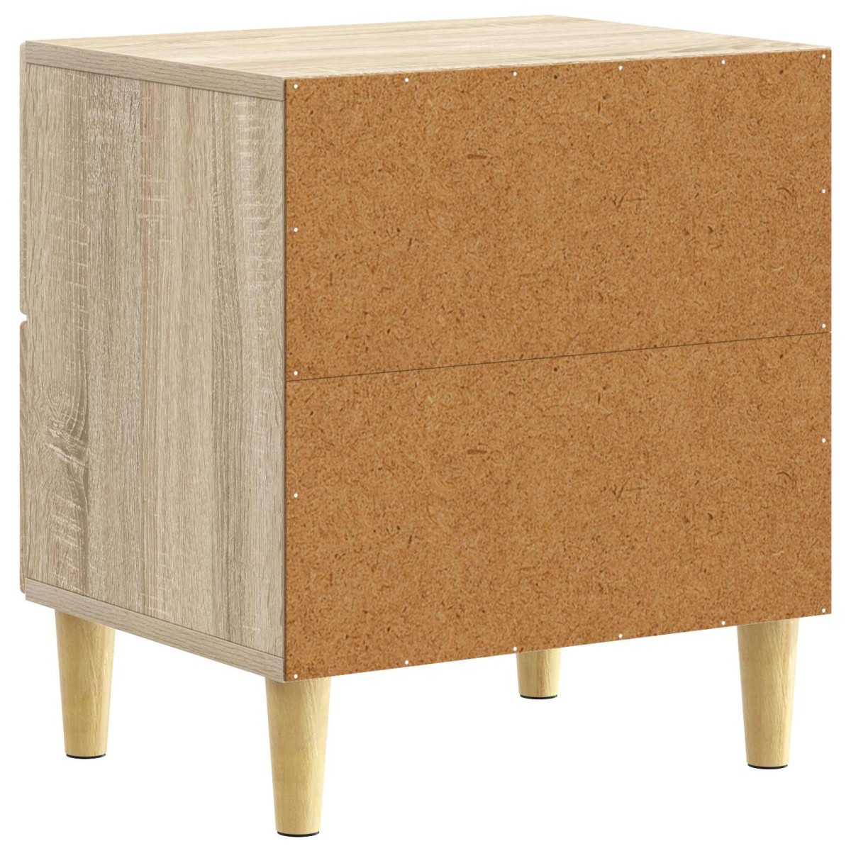 vidaXL Κομοδίνο 2 τμχ. Sonoma Δρυς 43 x 34,5 x 48 εκ