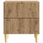 vidaXL Κομοδίνο 2 τμχ. Artisan Δρυς 43 x 34,5 x 48 εκ